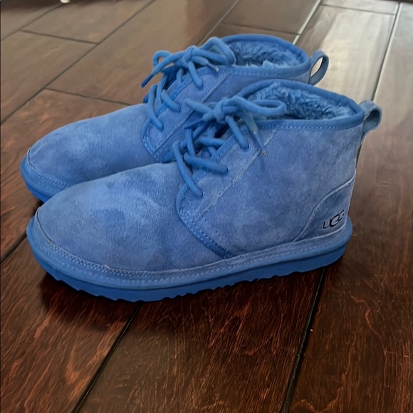 UGG Other - UGG Blue Suede Ankle Boots